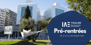 Bannière sur laquelle est écriter: Pré-rentrées: du 01 Septembre du 15 Septembre